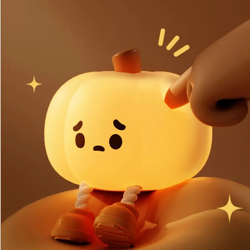 Grumpy Pumpkin" Cozy Mood Light