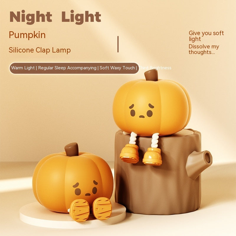 Grumpy Pumpkin" Cozy Mood Light